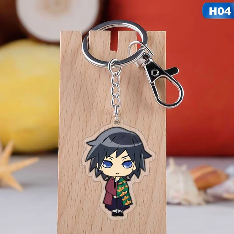 Аниме Demon Slayer: Kimetsu no Yaiba брелок Kamado Nezuko Косплей акриловый кулон брелок