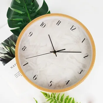 

Factory Direct Sales Hot Selling Home Products Modern Simple Hanging Clock Home Wooden Hanging Clock Creative Hanging Clock