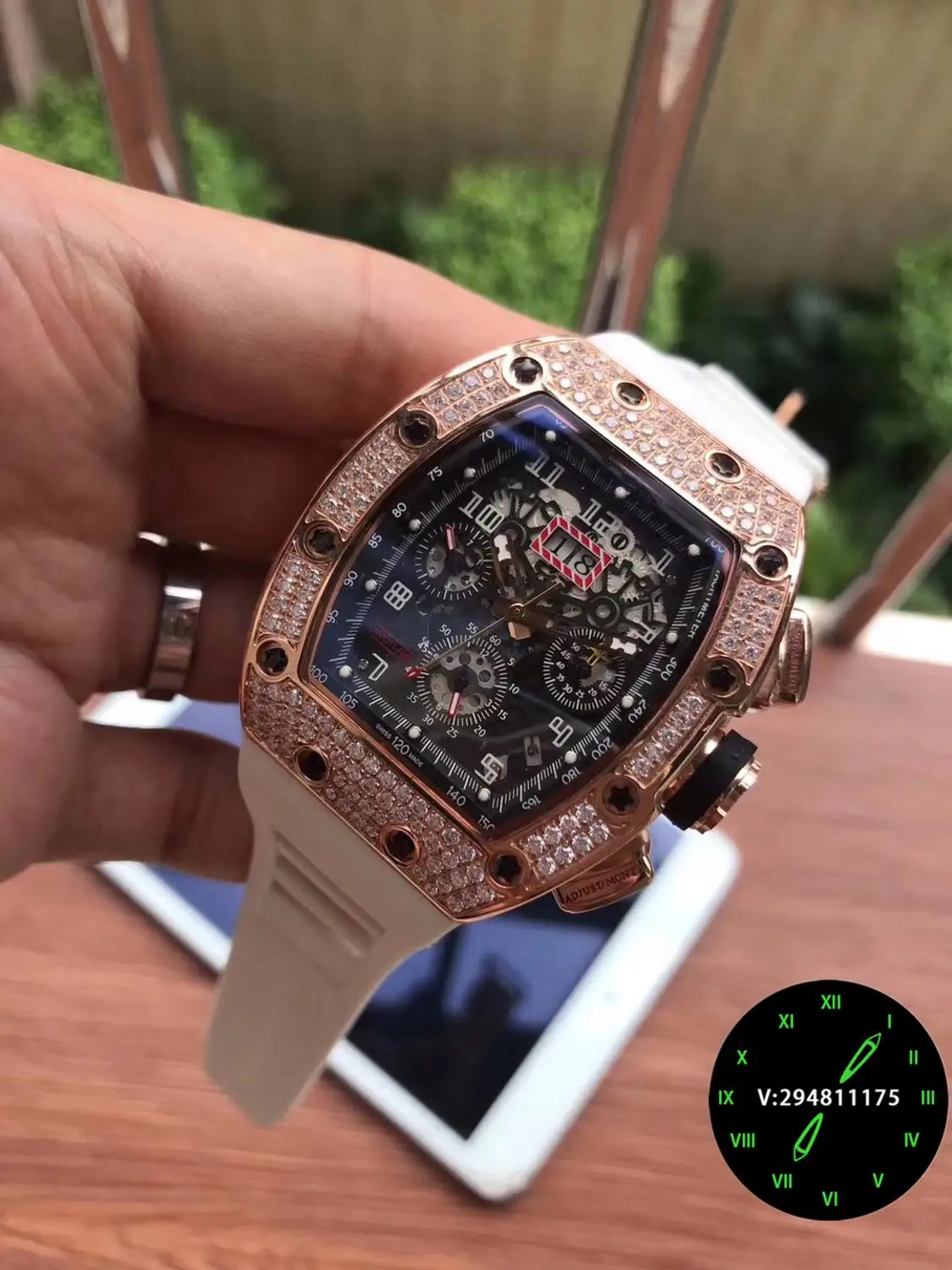 

WG09148 Mens Watches Top Brand Runway Luxury European Design Automatic Mechanical Watch