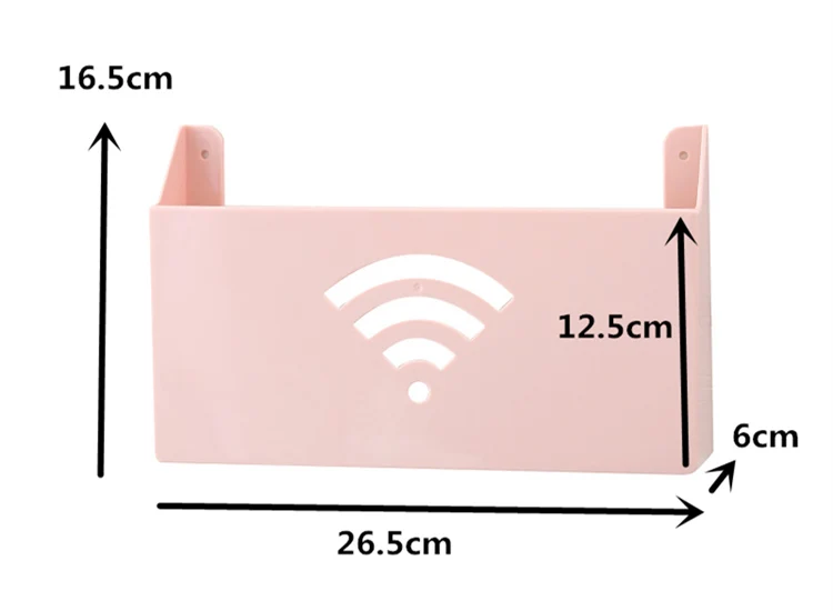 wifi широкополосный маршрутизатор коробка для хранения STB держатель дистанционного управления ТВ приставка декоративная настенная Полка Стеллаж для хранения Домашний Органайзер