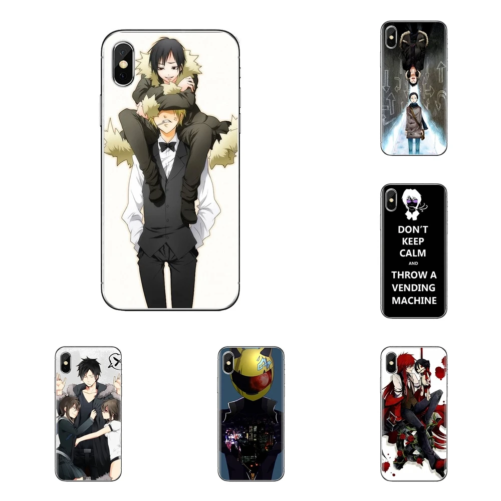 Прозрачный мягкий чехол для сумки DuRaRaRa Orihara Izaya Shizuo Xiaomi Redmi 4 3 3S Pro mi 4i 4C 5 5s Max Note 2 |