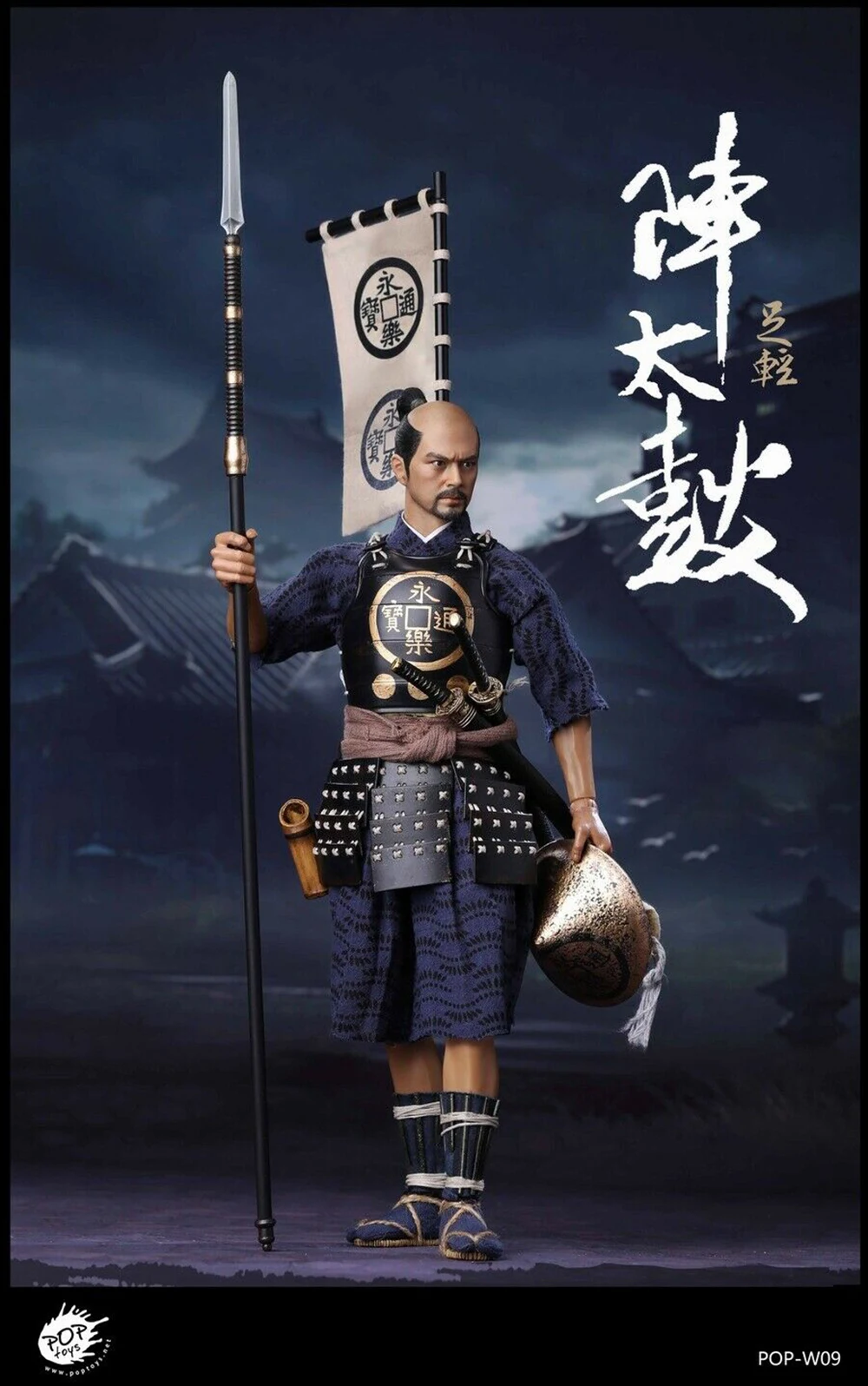 Для коллекции POPTOYS 1/6 W09 Oda Nobunaga Army Taiko Drum Ashigaru 2,0 фигурки Куклы полный набор с телом