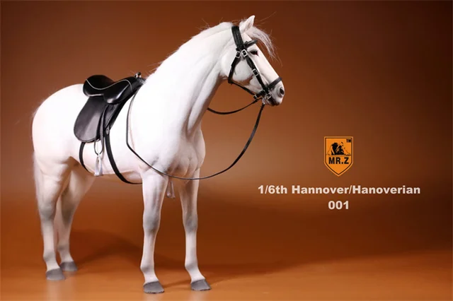 Mr.Z 1/6 Germany Hanover Horse Figure Steed Mount Animal Model Collector Toy Model Desktop Ornaments Decoration Dolls Kids Gifts 4