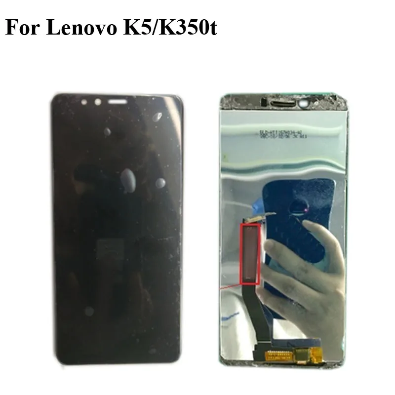 

For Lenovo K5 K 5 K 350T LCD Screen 100% Original LCD Display +Touch Screen Assembly Replacement For Lenovo K5/K350t Smartphone