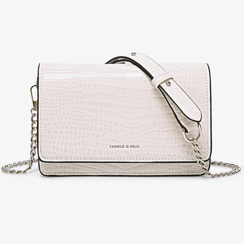

Women's Fashion Classic Designer Handbag Chain Mini Flap OL Crocodile pattern Crossbody Bag Shoulder Bag for Office Daily