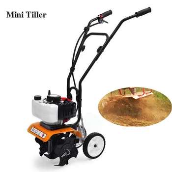 Small Tillage Machine agricultural tool Tiller Garden Gasoline Engine Walking Rotary Soil Loosening farm Equipment agricultural wastes as soil amendments for cowpea cultivation