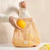 1Pcs Kitchen Fruit And Vegetable Storage Hanging Bag Portable Ginger Garlic Onion Hollow Mesh Bag Breathable Storage Bag ► Photo 1/6