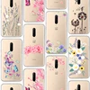 Coque ciciber Funda pour Oneplus 7 8 7T 6 6T Nord N10 N100 Pro Coque en Silicone souple pour Oneplus 8 8T Pro Coque feuille de fleur de luxe ► Photo 1/6