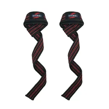 Черный Красный Жесткий Потяните бустер полоса Twining Браслеты Анти-скольжение защита Чистый хлопок фитнес тяжелая атлетика ремни на запястье