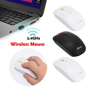 

1PC New Rechargeable Wireless Mouse Portable PC Laptop Silent Button Mouse USB Optical Super Slim Mice Computer Accessories