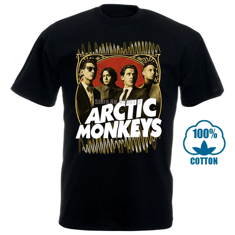 Футболки с забавным принтом для мужчин рок-металл панк группа Arctic Monkeys Am men's Wo Мужская футболка унисекс размер Xxl 031604