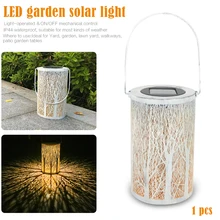 Солнечный садовый светильник, водонепроницаемый садовый декоративный ветровой светильник, ночник, садовый светильник для лужайки, наземный светильник