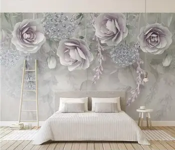 

CJSIR Custom Photo Wallpaper Modern 3d Flowers Mural Wall Paper Living Room TV Bedroom 3D Wallpaper Home Decor papel de parede