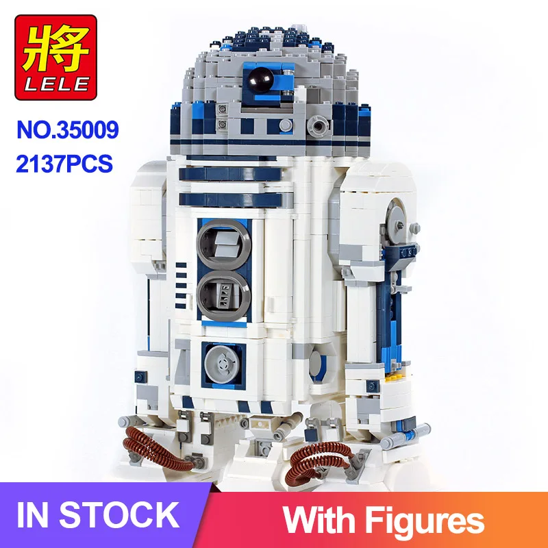 2137 pièces le Robot R2D2 véritable Star Plan série blocs de construction compatibles wars 10225 briques jouets éducatifs pour enfant