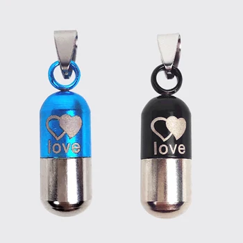 

Anti-Lost Pet Identity Card Dog Cat ID Tags Silver Storage Capsule Address Label Tube Holder Identity Card ID Tags Collar • New