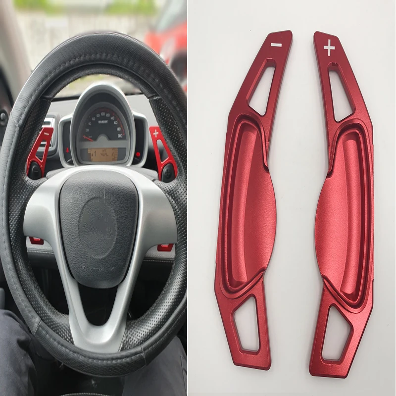 

Car Styling Aluminum alloy Steering Wheel Shift Paddle Shifter For Benz Smart Fortwo