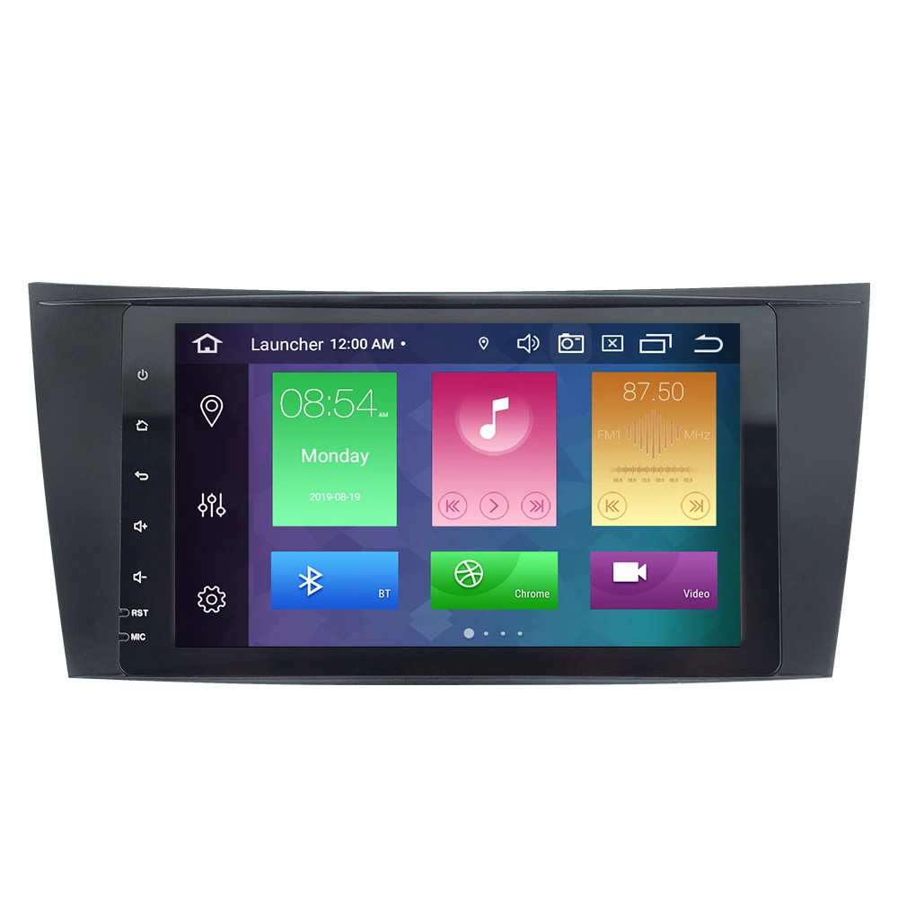 Ips DSP 4G 2 din Android 9,0 автомобильный радиоприемник для Mercedes Benz E-class W211 E200 E220 E300 E350E240 E270 E280CLS класс W219 мультимедиа