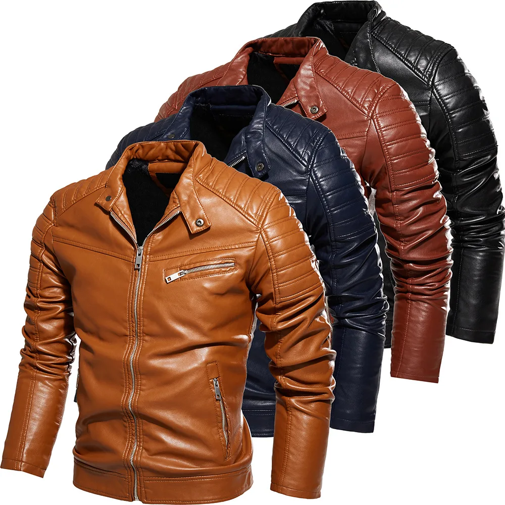 Vintage Bomber Leather Jacket - Fashoin Trends Club