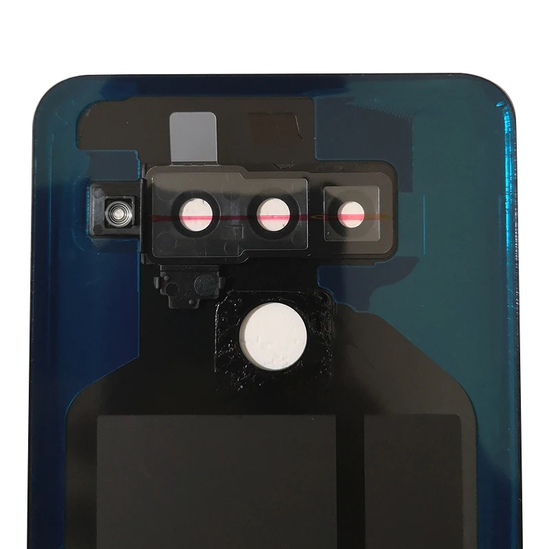 BINYEAE стеклянный чехол для батареи, задний корпус для LG V50 5G, чехол с объективом для камеры+ разъем для зарядки