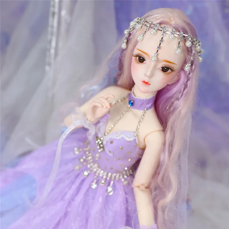 Шарнирная кукла DBS Dream Fairy bjd 1/3 с шарнирным телом 62 см по названию ZI YU suit shoes и