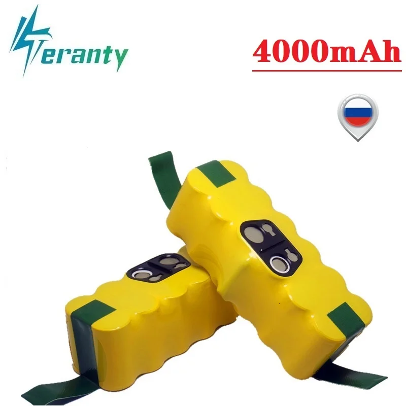 14,4 V 4000 мАч металл-гидридных или никель Батарея для iRobot Roomba 500 510 530 532 534 535 540 550 560 562 570 580 600 610 700 760 770 780 800 980 R3