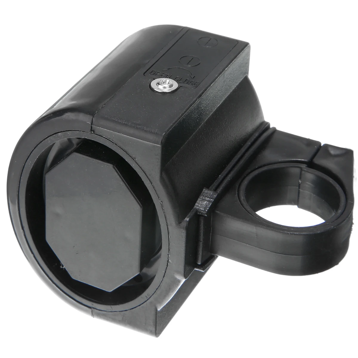 1PC Black 3V Motorcycle Battery Powered Loud Air Bell Horn Siren Bike Bicycle Driving Safety Alarm 52x53x73mm