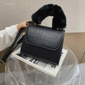 

Leather Shoulder Stoneware Bags Fresh Fashion Crossbody Handbag Messenger Handbags Women Lady Girl Trend Famale Bag For Women