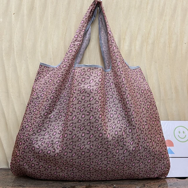 Large Size Reusable Shopping Bag Grocery Bag Oxford Cloth Environmental Protection Bag Travel Shoulder Bag Lady's Tote Bag 32036