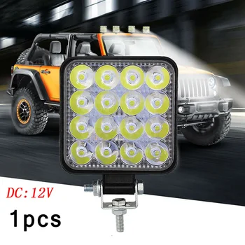 

Vehicle LED Work light 48W DC12V 6000K Replacement Off-Road Floodlight