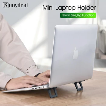 

Mini Portable Invisible Laptop Holder Adjustable Cooling Stand Foldable Multifunctional Holder 1Pair for Laptop Notebook