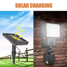 Светодиодный настенный светильник на солнечной энергии, светильник-Спайк с управлением, индукционный светильник для крыльца, для улицы, сада, двора, ландшафтный светильник ing
