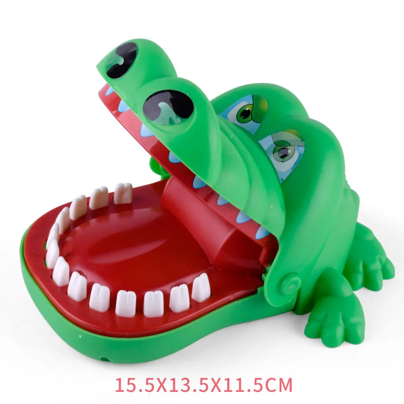 Размер L кусать крокодил стоматолога Счастливый монстр шутка гаджеты Вечерние игры путешествия для детей взрослых семья Хэллоуин игрушка