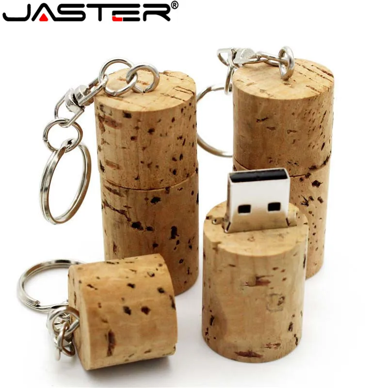 USB флеш накопитель JASTER с деревянной вилкой 4 ГБ 8 16 32 64 свадебный подарок