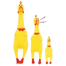 Забавный желтый кричащий цыпленок игрушки для детей творческие практичные шутки хитрые игрушечные домашние питомцы игрушки
