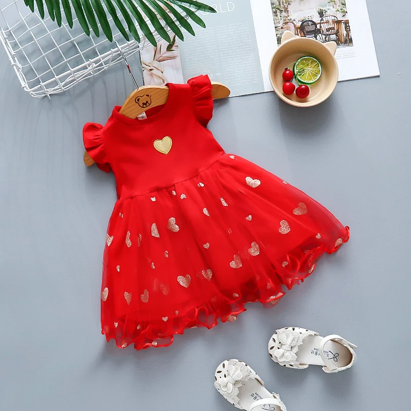 baby infant newborn girls summer dress fashion lovely style dress girls