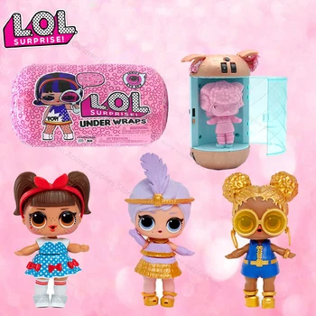 

100% Original genuine LOL Surprise Dolls Capsule doll password Demolition Ball Girl Kids Toy for children birthday gift 2S63