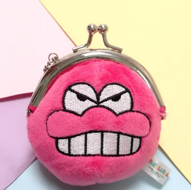 1 шт. Милый Мультфильм Crayon Shin-Chan плюшевая Монета Сумка плюшевая кукла-Сумка Сумочка Подвеска для дамской сумочки подарок плюшевые игрушки - Цвет: 5