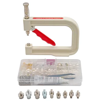 

Manual Round Pearl Fixing Machine - Pearl Attach Machine for Garments, Clothes Decoration, Beading Supplies Kit, Pearl (Bead), P