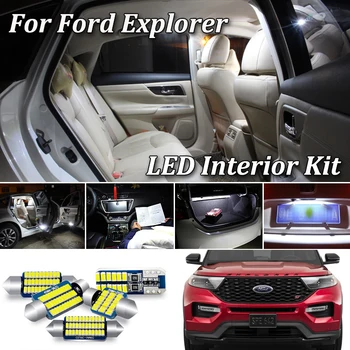 

100% No Error Canbus For Ford Explorer LED Interior Map Dome Light + License Plate Lamp Kit (1991-2020)