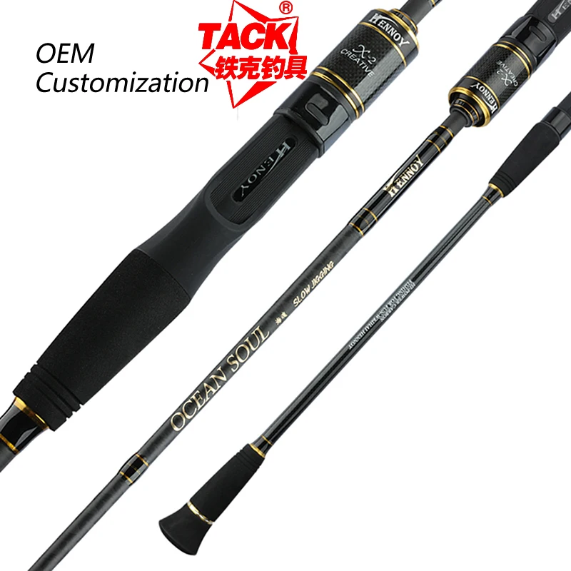2.05m light jigging 2 sections straight holder /gun slow Lure fishing rod rolling iron -M/ML | Спорт и развлечения