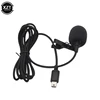 1.5m filaire pince Active DV Lavalier Mini USB Microphone stéréo professionnel pince-on micro pour Gopro Hero 3 3 + 4 caméra d'action ► Photo 2/6