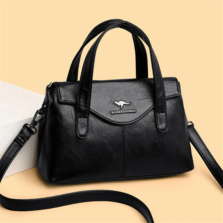 Casual High Quality Pu Leather Handbags for Women 2020 Female Crossbody Shoulder Bags Luxury Handbags Women Bags Designer Sac