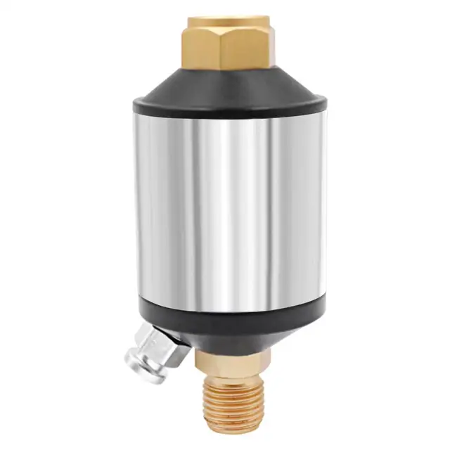 wasser öl abscheider filter airbrush filter feuchtigkeit separator für  luftlinie kompressor fitting, 1/4 zoll npt einlass und o