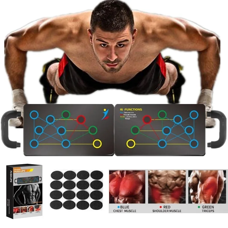 Multifunzionale Sport Push Up Board Push-Up Push-Up Stand Attrezzature Per Il Fitness Per La Palestra Di Casa Muscolazione Simulatori Sportivi Allenam