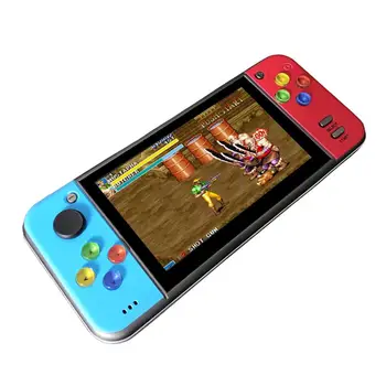 

COOLBABY X7 5.0inch RETRO Handheld Game Console Video Gaming Players MP4 MP5 Playback Built-in 200 games TF extension HDMI TVout
