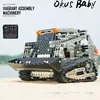 RC Car 2.4G 10CH 1178PCS Stainless Steel DIY RC Control Bulldozer Crawler for Forklift Engineer Dumptruck Model Vehicle Gift 1
