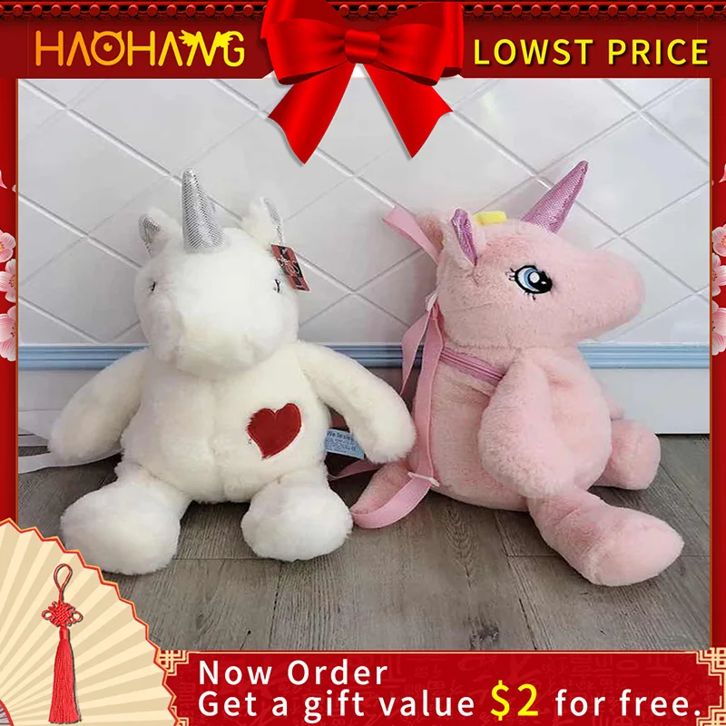 

25cm Unicorn fluttershy plush toy Kids christmas plush toys Cute Stuffed Accompany Educational Toys Gift For Children Girls