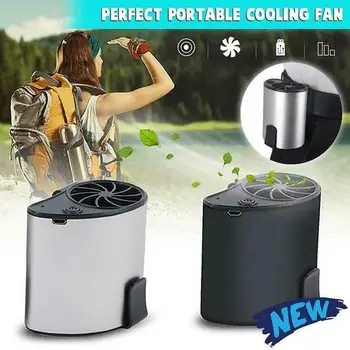 

Portable Mini Mobile Air Conditioning Small Fan Usb Hanging Rechargeable Camping Fan And Waist For Travel Personal Outdoor I5B8