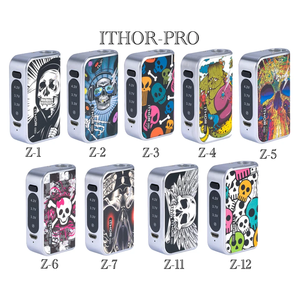 Оригинальный ZTCSMOKE ITHOR PRO Mod Vape комплект CBD батарея предварительного нагрева 650 мАч