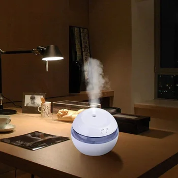 

Ultrasonic Air Aroma Humidifier with Color LED Light Electric Aromatherapy Mist-maker Essential Oil Aroma Diffuser Free Shipping